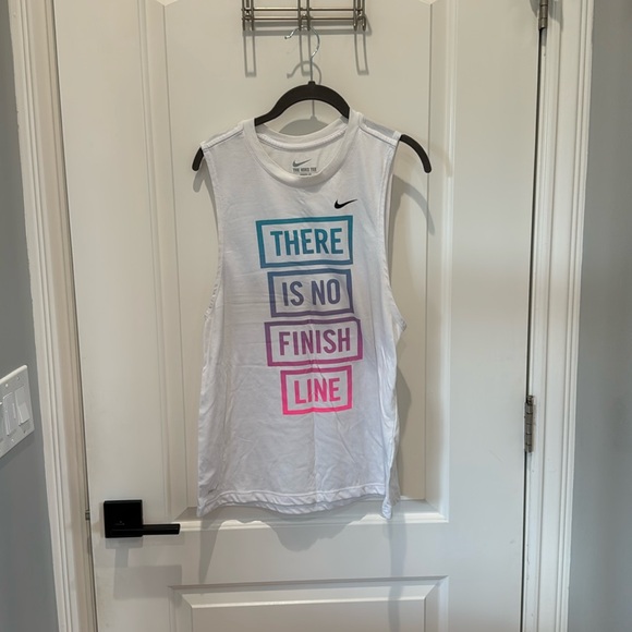 The Nike Tee Athletic Cut Tank Top - Picture 1 of 7